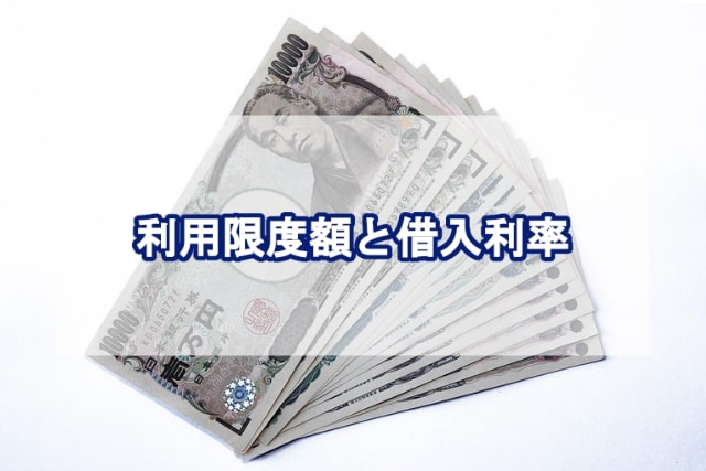利用限度額は審査によって決まります。