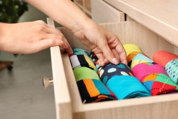 片づけの美学63　自宅の収納お悩みを解決【3】　靴下を詰め込みすぎて、使いたいのが見つからない